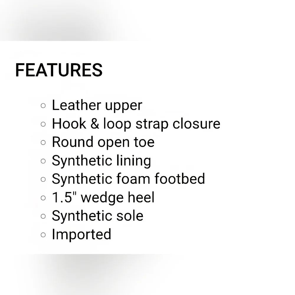 Clarks Sandals - NEW Tan Leather Wide Womans Sandals - Picture 10 of 10